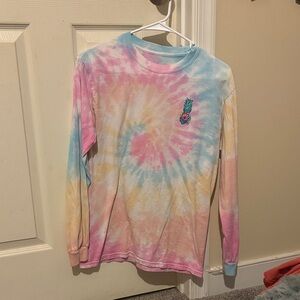 Simply Southern Pastel Tie-Dye Long Sleeve Tee